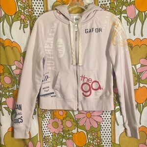 GAP Throwback Logo Remix Zipper Hoodie
